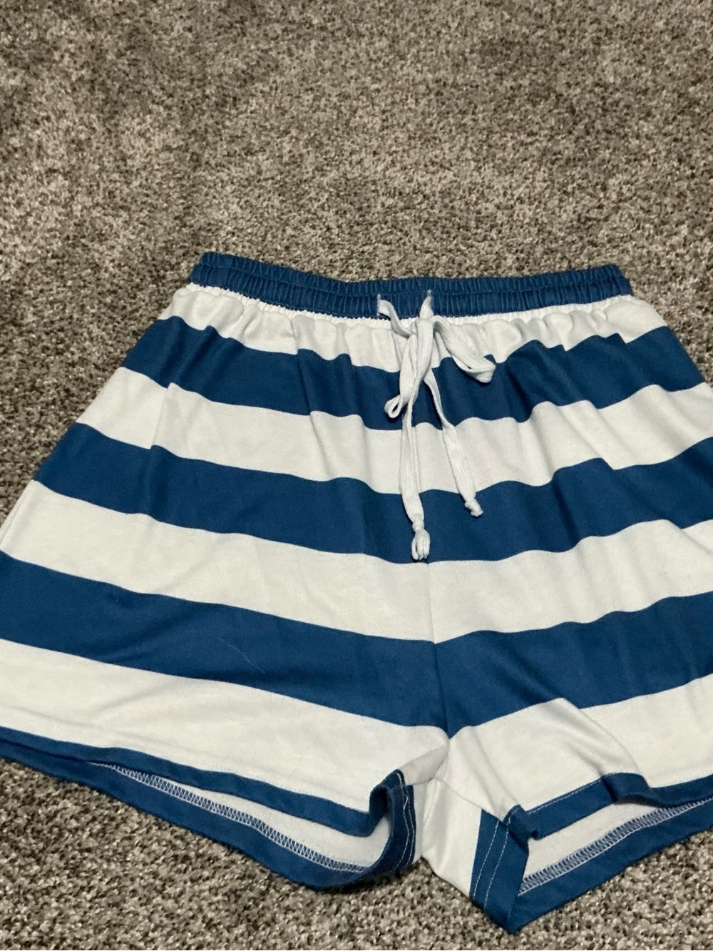 Blue & White Stripe Hoodie Set - Picture 3 of 5